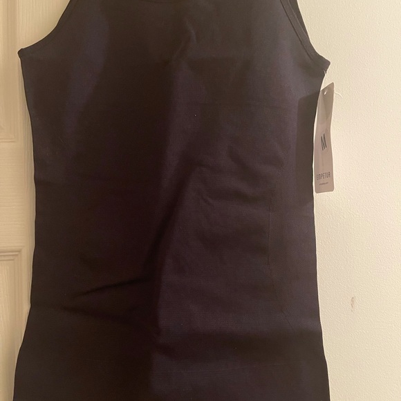 Extra Firm Scoop Neck Camis size M. Set of 2 Black - Picture 2 of 6